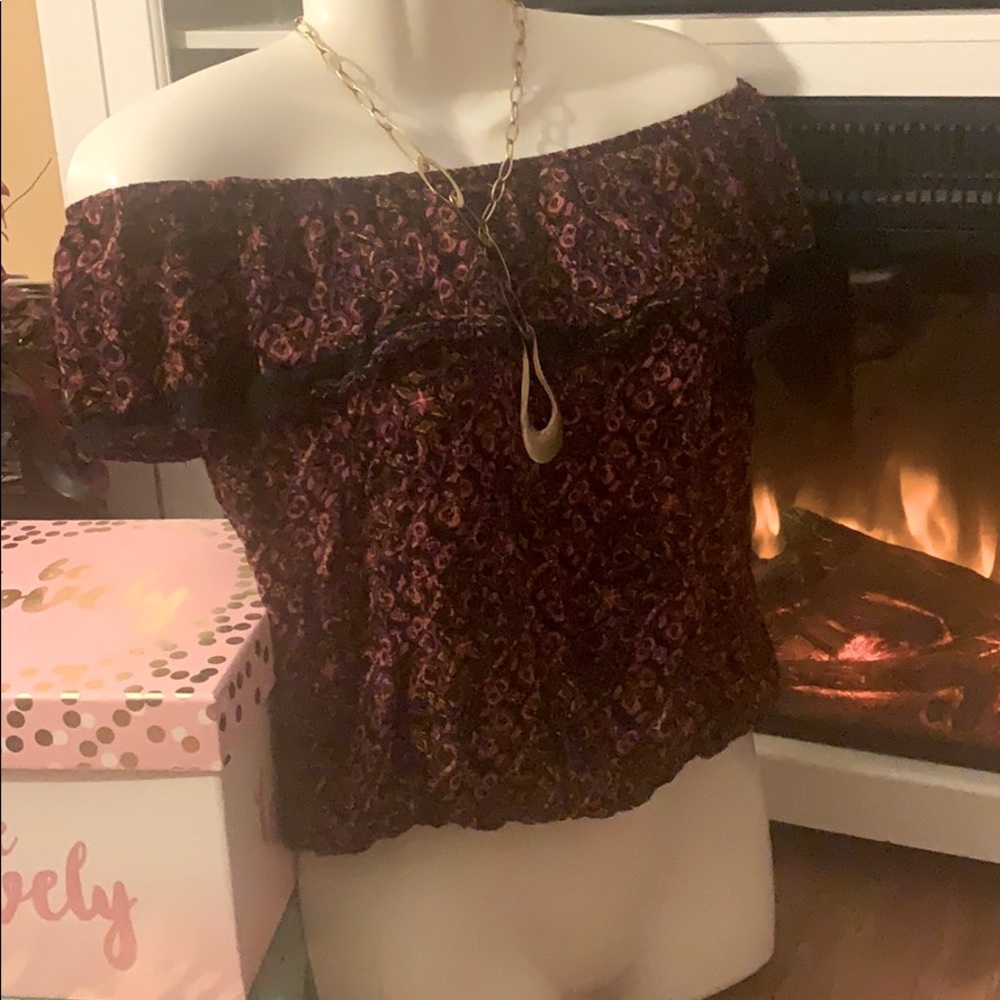 Off shoulder top